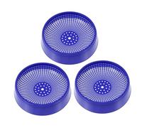 Milisten 3pcs Plastic Nest Pot Pigeon Hatching Bowl Bird Breeding Nest Dove Nesting Bowl for Pet Bird Supplies