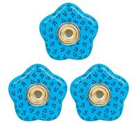 Milisten 3pcs Portable Endpin Holder Antiskid Flower-shaped Mat Non- Accessory for Practice Base for Strong Grip Compact Design for Easy Storage