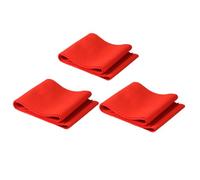 Milisten 3pcs Red Piano Keyboard Dust Cover Cotton Stretchable Key Protector for Upright Piano Key Lightweight Dust Cloth Keyboard Cover