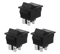 Milisten 3pcs Replacement Popcorn Maker Switch Buttons for Commercial Popcorn Machine Small Plastic On/off Electrical Switch Accessories Kitchen Appliance Parts