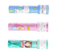 Milisten 3Pcs Rotating Kaleidoscope Fun Educational for Boys and Random Styles Creative Designs to Enhance Vision and Imagination and Safe for Play