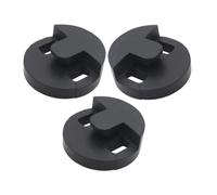 Milisten 3pcs Rubber Cello Mute Round Tourte Bass Violoncello Mute Cello Accessory for Volume Control Sound Dampener Sound Dampener Practice for