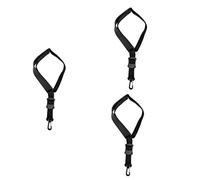 Milisten 3pcs Saxophone Shoulder Strap Alto Tenor Soprano Sax Neck Strap Silicone 3-point