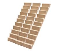 Milisten 3Pcs Scale Dollhouse Steps Handrail Design for DIY Decor and Micro Landscape Models for Educational and Photography Props