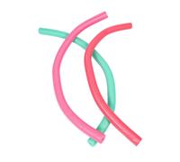 Milisten 3pcs Soft Epe Foam Swim Noodles Colored Floating Water Sticks for Swimming Training and Pool Activities Safe Buoyant Aid for Beginners Beach