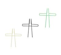 Milisten 3pcs Steel Music Book Fixing Clips Strong Clamping Force, Multi-function Page Holders and Handbook Separators for Musicians and Composers in Lectures Random Color