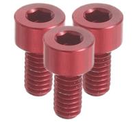 Milisten 3pcs String Lock Screws for Electric Guitar Metal Mounting Screws Set Replacement Fasterner Parts for Tremolo Bridge Saddle Repair