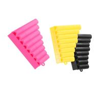 Milisten 3pcs Tube Plastic Pan Flute for Early Music Education Preschool Musical Instrument for Rhythm Development and Creativity Stimulation at Home and School