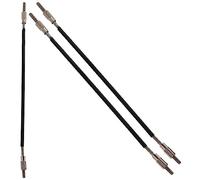 Milisten 3pcs Violin Tail Cord Steel Wire Tail Gut 4/4 Violin Accessories Sturdy End Cord Replacement Strings