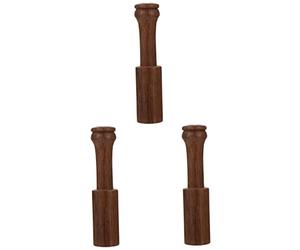 Milisten 3pcs Wooden Singing Bowl Mallet for Therapy Accessories Use as Sound Bowl Grinding Stick in Yoga Practice for Mountain Region