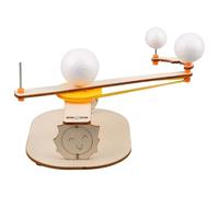 Milisten 3set Solar System Model Kit Educational Science Experiment for Easy Assembly Earth Moon Sun Planetary Movement Boost Creativity Space Knowledge for School Labs