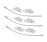Milisten 3sets Furniture Falling Device of Wall Anchors for Proofing Cabinet Straps for Bookcase Furniture Wall Anchor Nylon Material for Boy Girl Safety for Bookshelf Accessories
