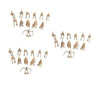 Milisten 3sets Mini Dinosaur Model Lifelike Dinosaur Skeleton Decor for Home Office and Parties for Unique Table Decorations for Dino Themed Events 12pcs*3
