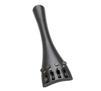Milisten 4-hole Cello Tailpiece Replacement Part Made of Wood and Metal for Cello Instruments, Producing a Warm and Balanced Tonal Result with High Reliability, for String Instrument