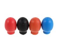 Milisten 4 Pairs Stick Silencers Drumstick Dampeners Silicone Covers Universal 5a Fit Noise Reduction Grip Sleeves for Quiet Drumming at Home and Apartment Practice