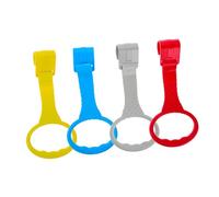 Milisten 4 Pcs Pull Up Walking Assistant and Crib Hanging for Boy Girl Supports Standing Development Versatile Use Nursery for Red Grey Blue Yellow