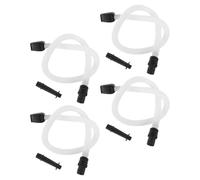 Milisten 4 Sets Flexible Melodica Mouthpiece Tubes for 32/36/37/41 Keys Plastic Pianica Air Keyboard Musical Instrument Accessories for Music Players and Singers