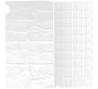 Milisten 40pcs Disposable Bathroom Sink Tub Drain Cover Hair Catcher Pad Flat Mustache Guard Home Necessity for Shower Hair Collection