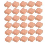 Milisten 40pcs Miniature Square Bricks for DIY Micro Landscaping Small Faux Red Brick Models for Dollhouses and Garden Walls Easy to Arrange for Creative Outdoor and Indoor Scenes