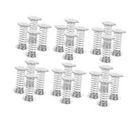 Milisten 40Pcs Shaking Head Bobble Base Ornament Fun Spring Dashboard Decoration for All Vehicles Engaging Movement Compact Design Easy Setup Elegant Look