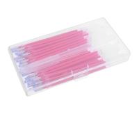 Milisten 41pcs Heat Erasable Pens for Fabric Disappearing Ink Pen Refills Plastic Water Soluble Ink Temporary Washable Marks Suitable for Leather Garment DIY Embroidery