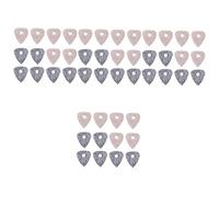 Milisten 48 Pcs Delicate Felt Guitar Pick for Professional Guitarists Small Compact Guitar Plectrum Practice