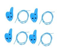 Milisten 4pcs 6 Mini Ocarina Portable Ocarina Ocarina Flute Beginner 6 Hole Ocarina Musical Ocarina China Tiny Ocarina Instrument Practice Ocarina Ocarina Blue Abs