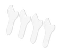 Milisten 4Pcs Adjustable Nose Pads for Cycling Eyeglasses Comfortable Replacement Parts to Reduce Pressure Nose Bridge Compatible with Various Eyewear Styles
