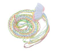Milisten 4pcs Adjustable Small Animal Harness with Angel Wings Nylon Vest for Hamsters Squirrels Chinchillas Rats Ergonomic Fit Leash for Safe Outdoor Walks Multi Color Variety
