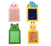 Milisten 4pcs Animal Sensory Mats for Soft Felt Textured Touch Pads Tactile Playmats for Sensory Development Autism Support Educational Stimulation