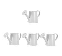 Milisten 4pcs Bright Metal Watering Can for Boys and Girls' Play Indoor Plant Care and Decorative Touch for Your Home or Office