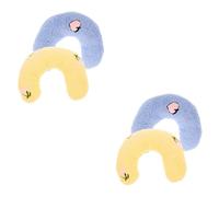 Milisten 4pcs Cat Pillow Soft U-shaped Sleeping Cushion for Cats Washable and Comfortable Pillows for Deep Sleep for Indoor Pets