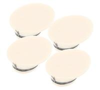 Milisten 4pcs Chinese Erhu Top Pole Bone Powder Material Smooth Replacement Fittings for Erhu Players Easy Maintenance Repair Sleek Design Aesthetics