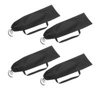 Milisten 4pcs Drawstring Umbrella Storage Bags for Wet Umbrellas and Hiking Sticks, Portable Polyester Pouches with Scratch Protection for Home Organization and Daily Commuting