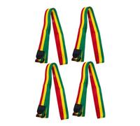 Milisten 4pcs Drum Adjustable Djembe Shoulder Harness Nylon Design High Strength Strap for Hand Drum Outdoor Performances and Travel