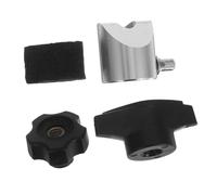 Milisten 4pcs Drum Cymbal Stand Accessories Drum Stand Hardware Clamp Holder Kit Cymbal Arm Attachment for Electronic Kit