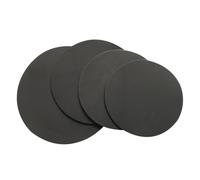 Milisten 4Pcs Drum Mute Pads Set Silence Drum Kit Dampeners for Practice Easy to Install Drumming Pads for Professional and Personal Use