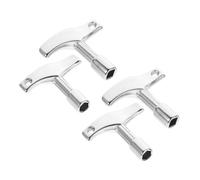 Milisten 4Pcs Drum Tuning Key Durable Drum Keys with Heads for Jazz Drums Convenient Keychain Design for Easy Use