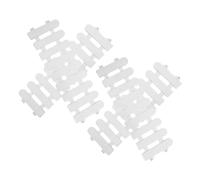 Milisten 4pcs Durable Plastic Tortoise Fences for Outdoor Use Pet Isolation Playpen for Tortoise Breeding and Sunbathing Portable and Easy to Transport