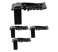 Milisten 4pcs Electric Guitar Pickup Casings Replacement Covers Black Humbucker Pickup Covers Guitar Replacement Parts Essentials for Bass and Maintenance