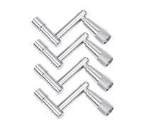 Milisten 4Pcs Fast Loading Drum Key Lightweight Continuous Motion Drum Key for Quick Drumhead Changes Essential Musical Instrument Accessories