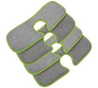 Milisten 4pcs Faucet Absorbent Mats and Sink Splashing Guards, 38x13cm Water Drying Pads with Sponge for Kitchen Sink Drip Catcher, Splash Protector for Kitchen and Bathroom Counters