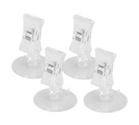Milisten 4pcs Feed Clip Seaweed Suction Cup Clip for Fish Tank Aquarium Accessories Feeding Tool for Tropical Fish
