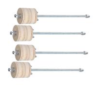 Milisten 4pcs Guitar Luthier Clamps 7.8 Guitar Repair Tool for Body Gluing Wooden and Metal Design Clips for Maintenance and Crack Repair