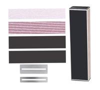 Milisten 4pcs Guitar Sanding Leveler with Adhesive Replacement Sandpaper Fingerboard Guards and Fret Measuring Portable Lightweight Kit for Guitar and Bass Repair Maintenance