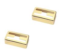 Milisten 4pcs h Hole Pickup Cover for Guitar Golden Humbucker Accessory Durable Metal Construction Elegant Design Replacement for Broken Covers