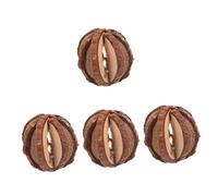 Milisten 4pcs Hamster Chew Toy Natural Wooden Plaything for Teeth Grinding Safe for Pets Like Guinea Pigs and Squirrels Fun Chewing Companion for Bunnies and Hamsters