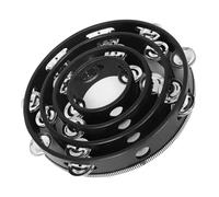 Milisten 4Pcs Hand Tambourine Durable Musical Instrument for Adults Portable Percussion Drums for Dance Practice Performance Sound Lightweight Design