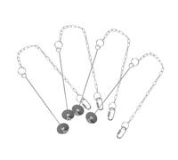 Milisten 4pcs Hanging Bird Feeder Fruit Forks Stainless Steel Chicken Skewers for Parrot Finch Bird Feeders