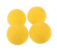 Milisten 4pcs High Elasticity Rebound Balls for Sports Training Mini Rubber Balls with Consistent Bounce for Rebound Skill Practice Portable